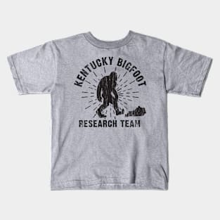 Kentucky Bigfoot Research Team Kids T-Shirt